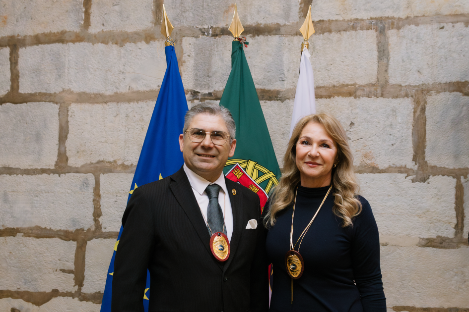 Image of Civil Diplomat Jethro International solemn ceremony at the Citadel of Cascais in Portugal on March 5 2026.