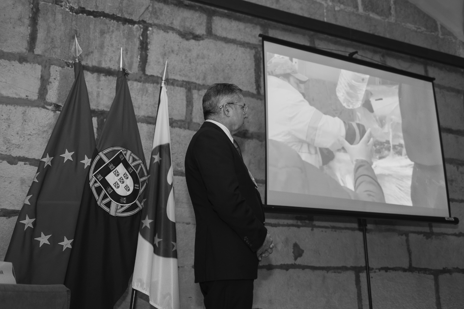 Image of Civil Diplomat Jethro International solemn ceremony at the Citadel of Cascais in Portugal on March 5 2026.