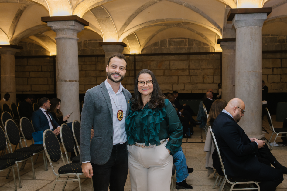 Image of Civil Diplomat Jethro International solemn ceremony at the Citadel of Cascais in Portugal on March 5 2026.
