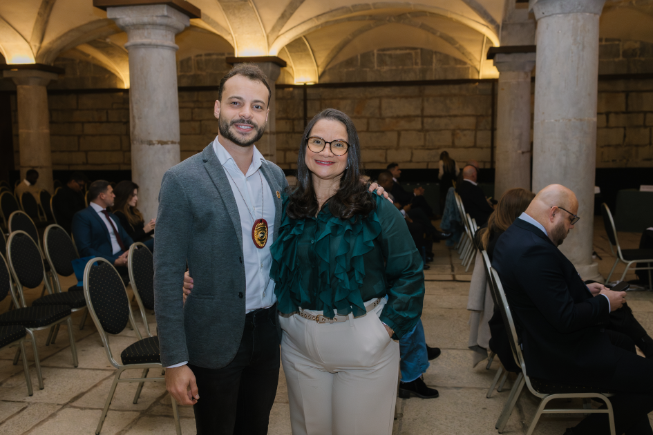 Image of Civil Diplomat Jethro International solemn ceremony at the Citadel of Cascais in Portugal on March 5 2026.