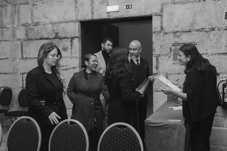 Image of Civil Diplomat Jethro International solemn ceremony at the Citadel of Cascais in Portugal on March 5 2026.