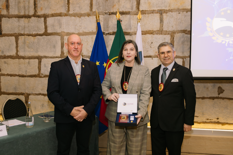 Image of Civil Diplomat Jethro International solemn ceremony at the Citadel of Cascais in Portugal on March 5 2026.