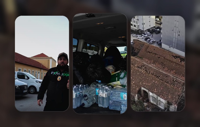 Civil Diplomats coordinating humanitarian logistics in Portugal