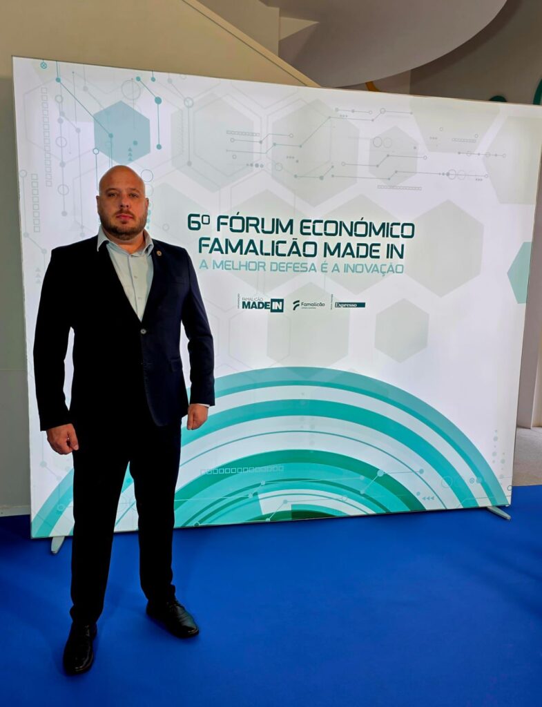 Civil Diplomat Alfredo Yarid at the Fórum Económico Famalicão Made IN