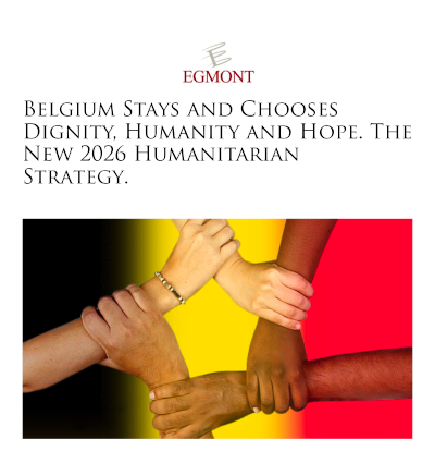 Belgium’s 2026 Humanitarian Strategy Report