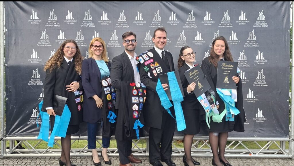 Civil Diplomat Francisco Coelho celebrates Graduation in Social Education Portugal