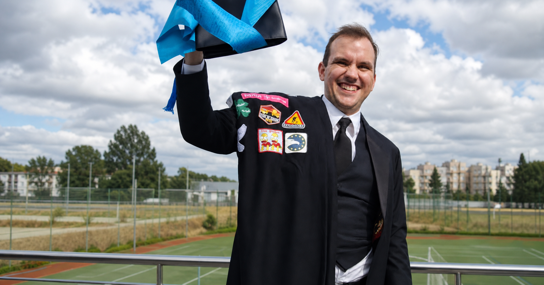 Civil Diplomat Francisco Coelho celebrates Graduation in Social Education Portugal