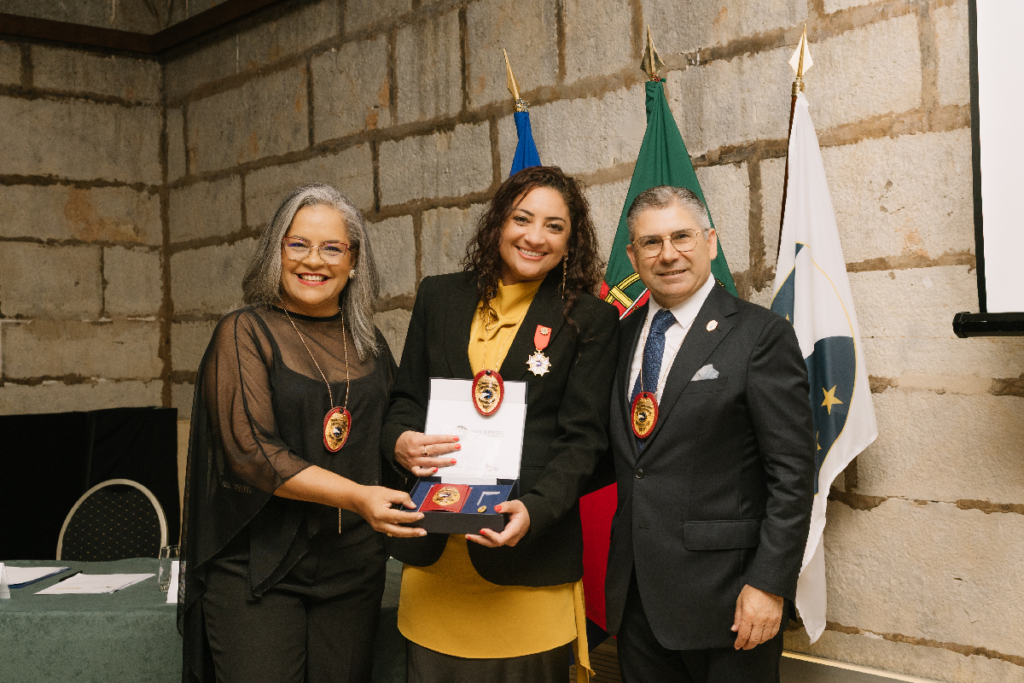 Dr Bianca de Souza Santos lawyer and Humanitarian Civil Diplomats certified by Jethro International in Cascais.