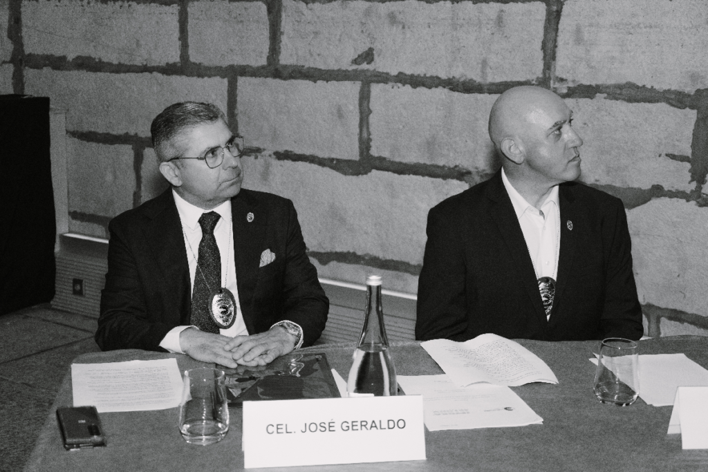 Coronel José Geraldo and David Silva Directors of Jethro International Civil and Humanitarian Diplomacy.