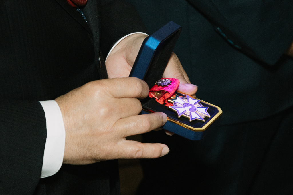 Martin Luther King Jr. Award Medal of Heart by Jethro International Civil Diplomacy.