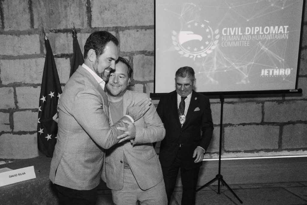 Civil Diplomat Jethro International Organisation ceremony at Cidadela de Cascais.