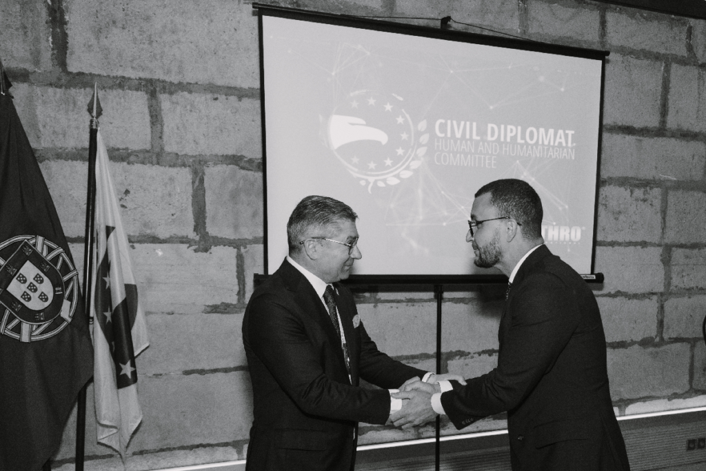 Civil Diplomat Jethro International Organisation ceremony at Cidadela de Cascais.
