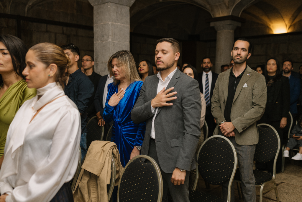 Civil Diplomat Jethro International Organisation ceremony at Cidadela de Cascais.