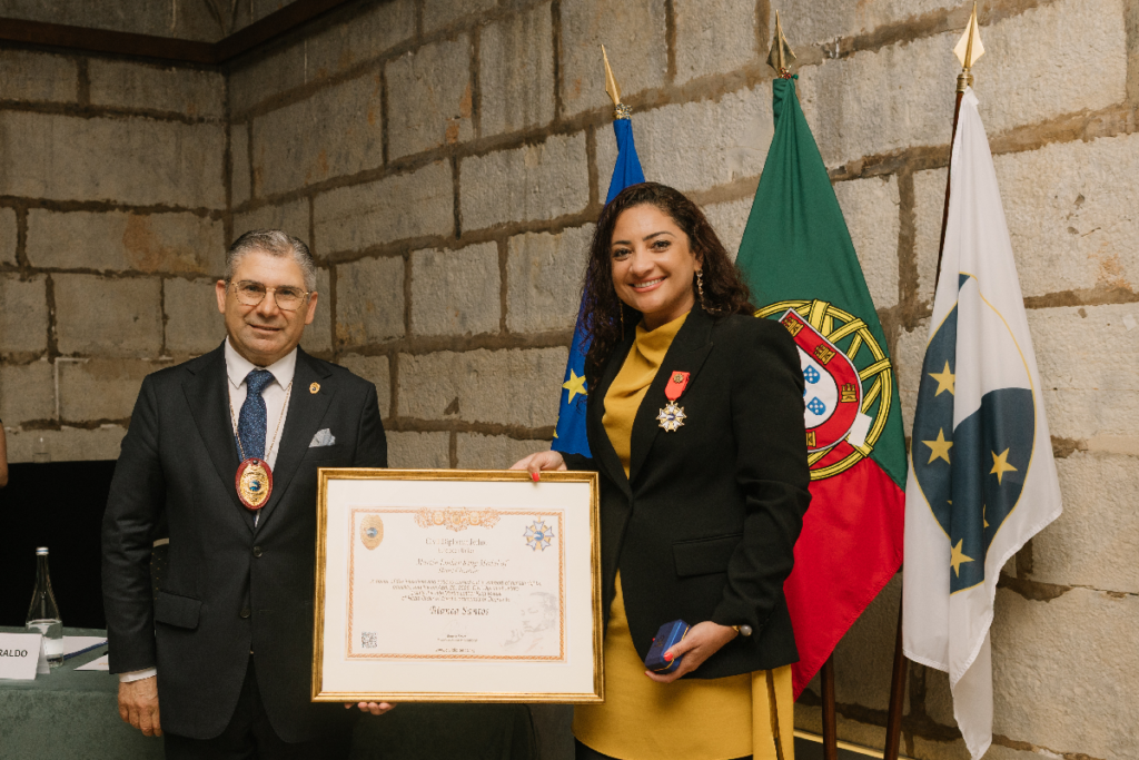 Dra. Bianca de Souza Santos advogada laureada com o Prêmio Martin Luther King da Jethro International.