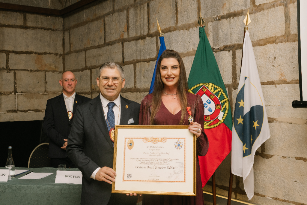 Cristiane Vallias Martin Luther King Jr. Award honourees at Cidadela de Cascais.