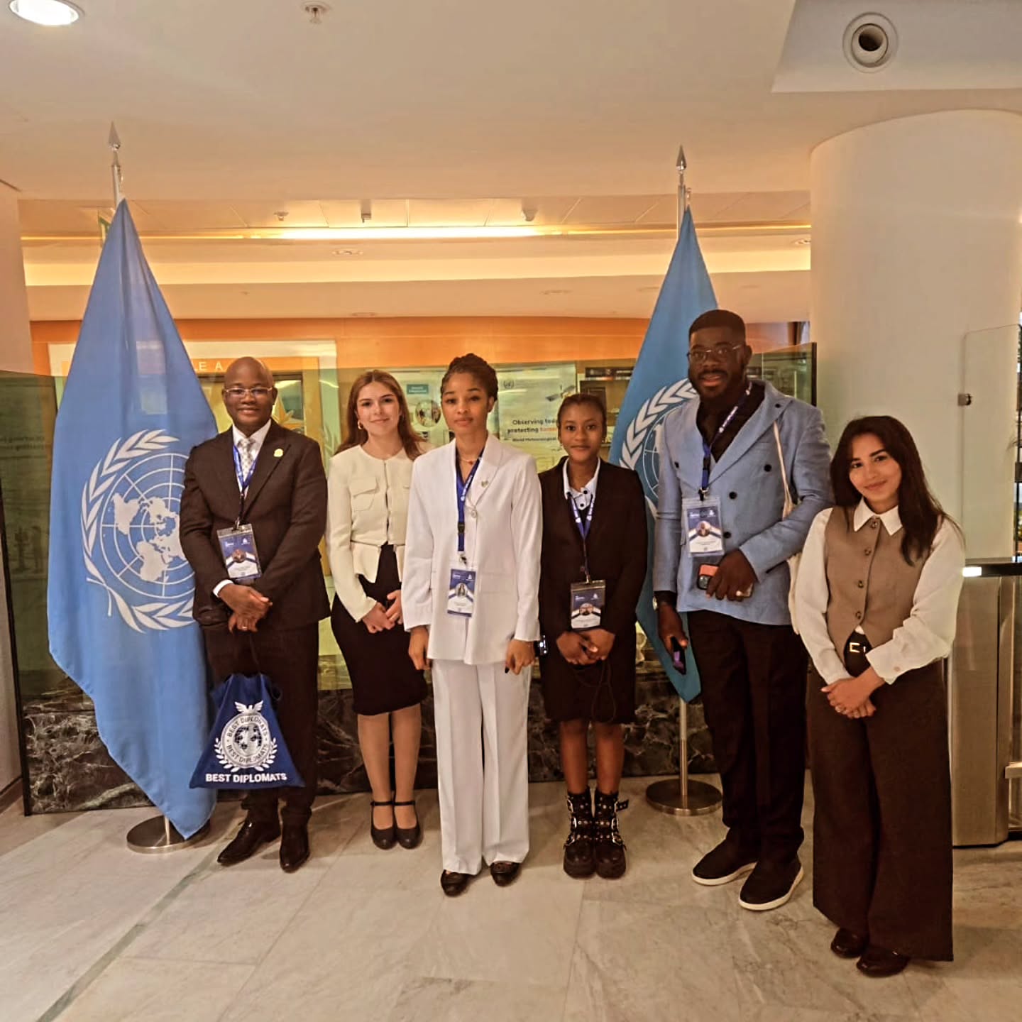 Civil Diplomat Cristinano Chizeca ONU/UNITAR