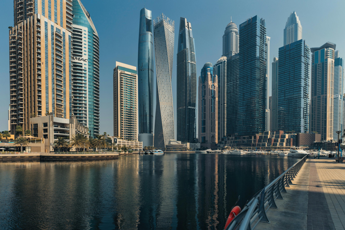 Dubai beach view