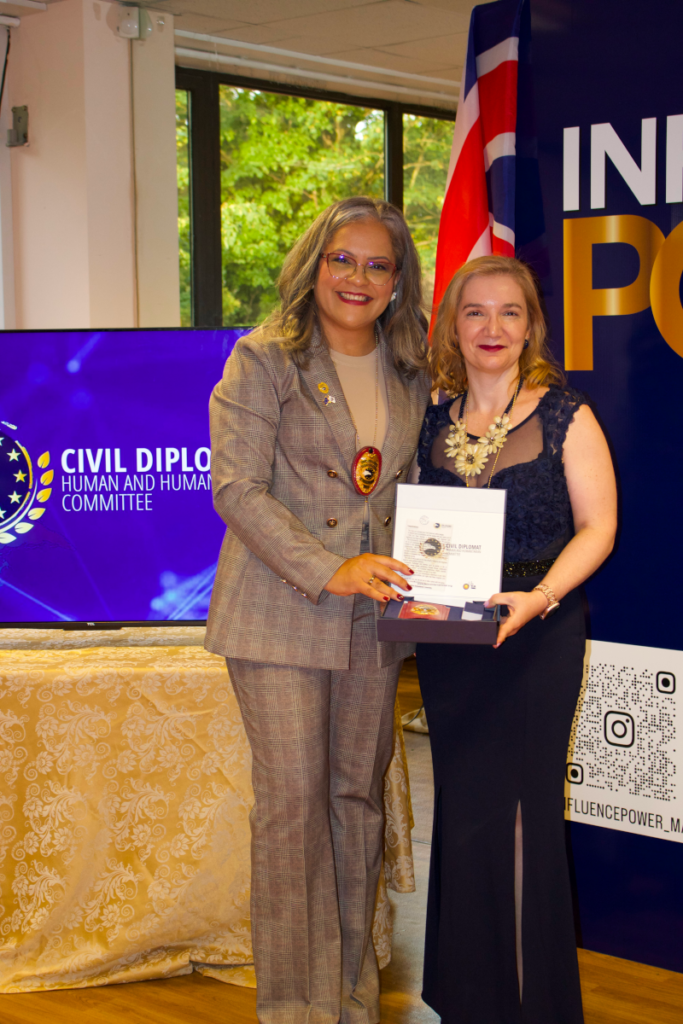 New Humanitarian Civil Diplomats certified during Civil Diplomat ceremony in London