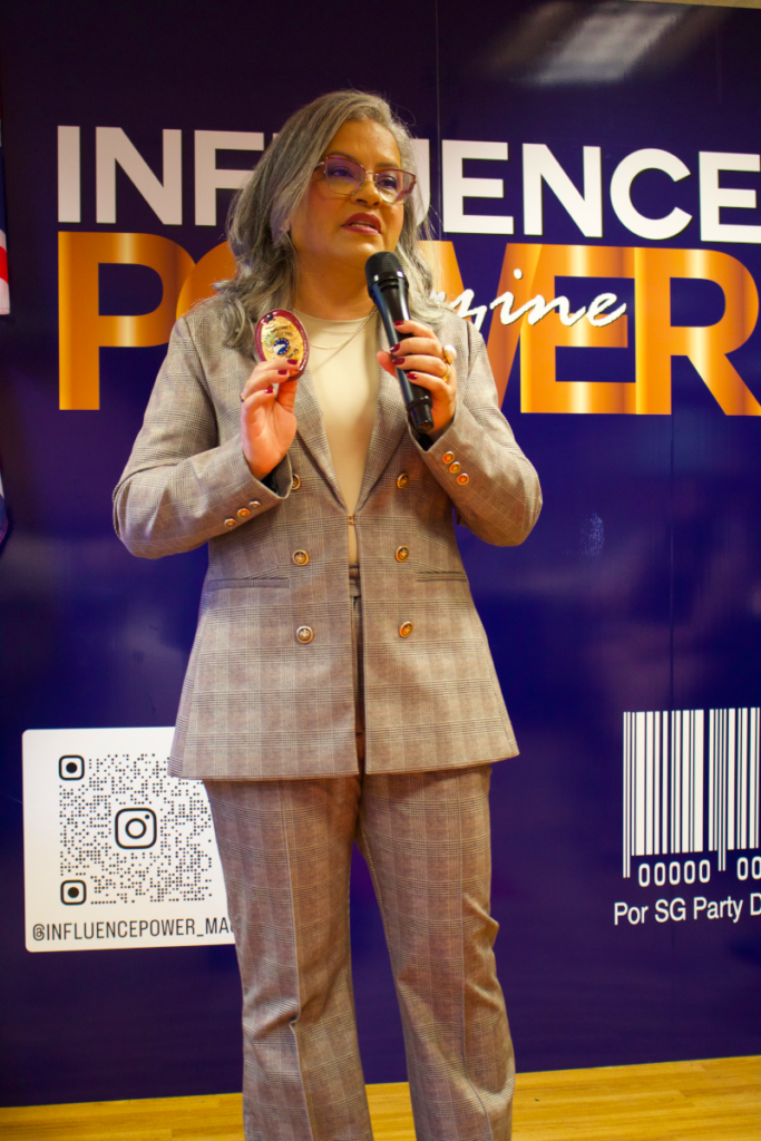 Elisângela Dias at Civil Diplomat event in London during Influence Power Magazine launch