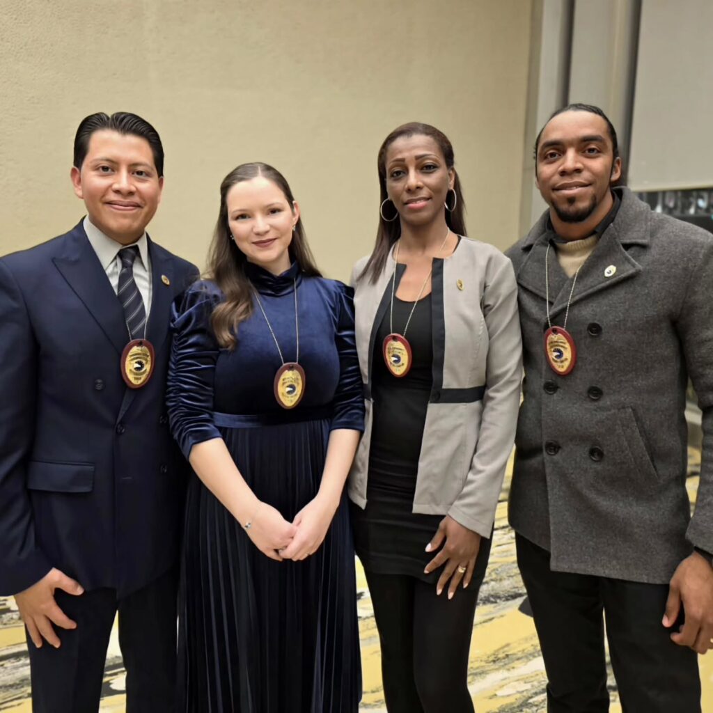 Civil Diplomat Evelyne Valencia Leads Udine Italy.