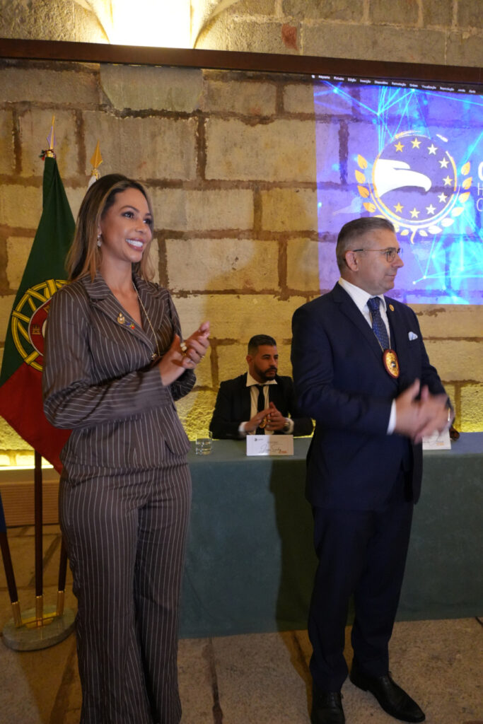 Civil Diplomat Jethro International Honours Humanitarian Leadership at Cascais Ceremony