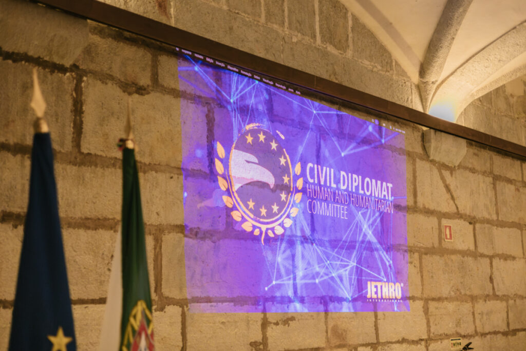 Civil Diplomat Jethro International Honours Humanitarian Leadership at Cascais Ceremony