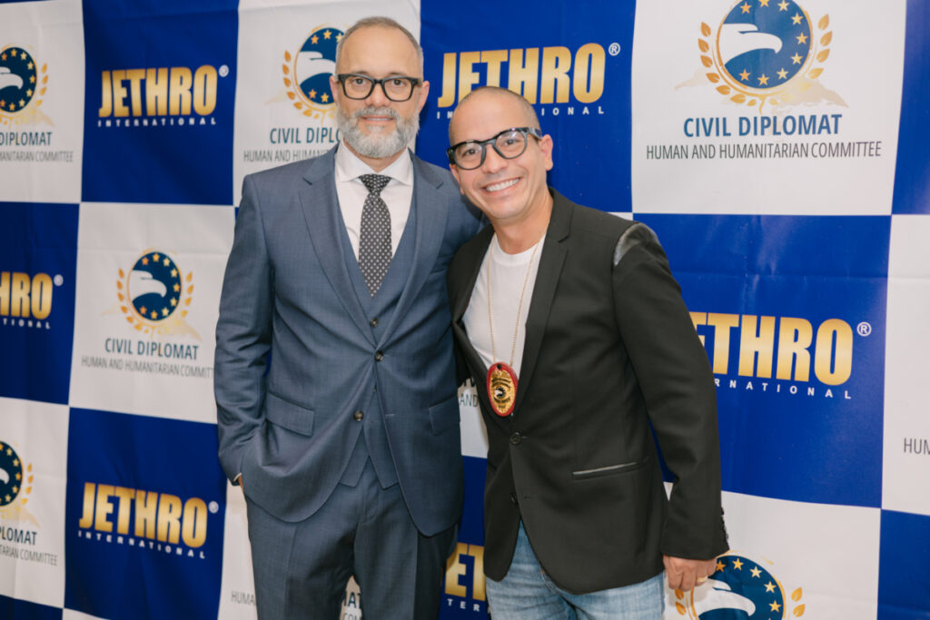 Civil Diplomat Jethro International Honours Humanitarian Leadership at Cascais Ceremony