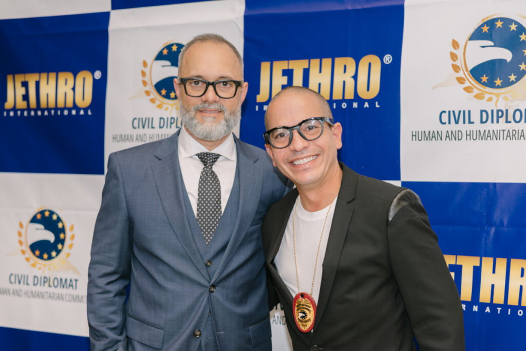 Civil Diplomat Jethro International Honours Humanitarian Leadership at Cascais Ceremony
