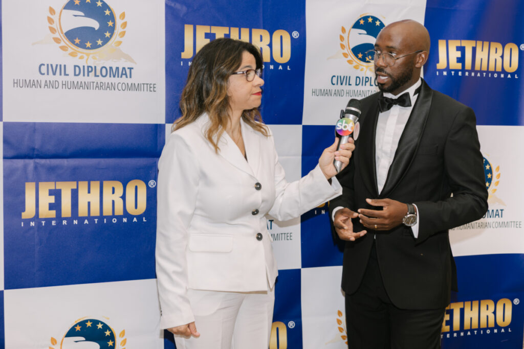 Civil Diplomat Jethro International Honours Humanitarian Leadership at Cascais Ceremony