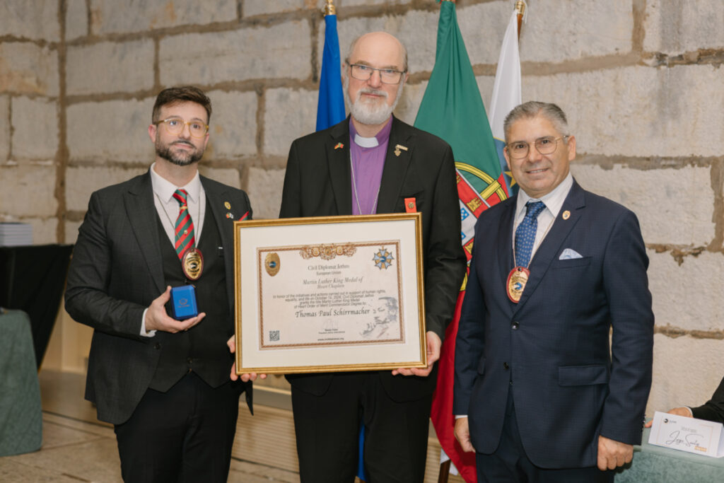 Civil Diplomat Jethro International Honours Humanitarian Leadership at Cascais Ceremony