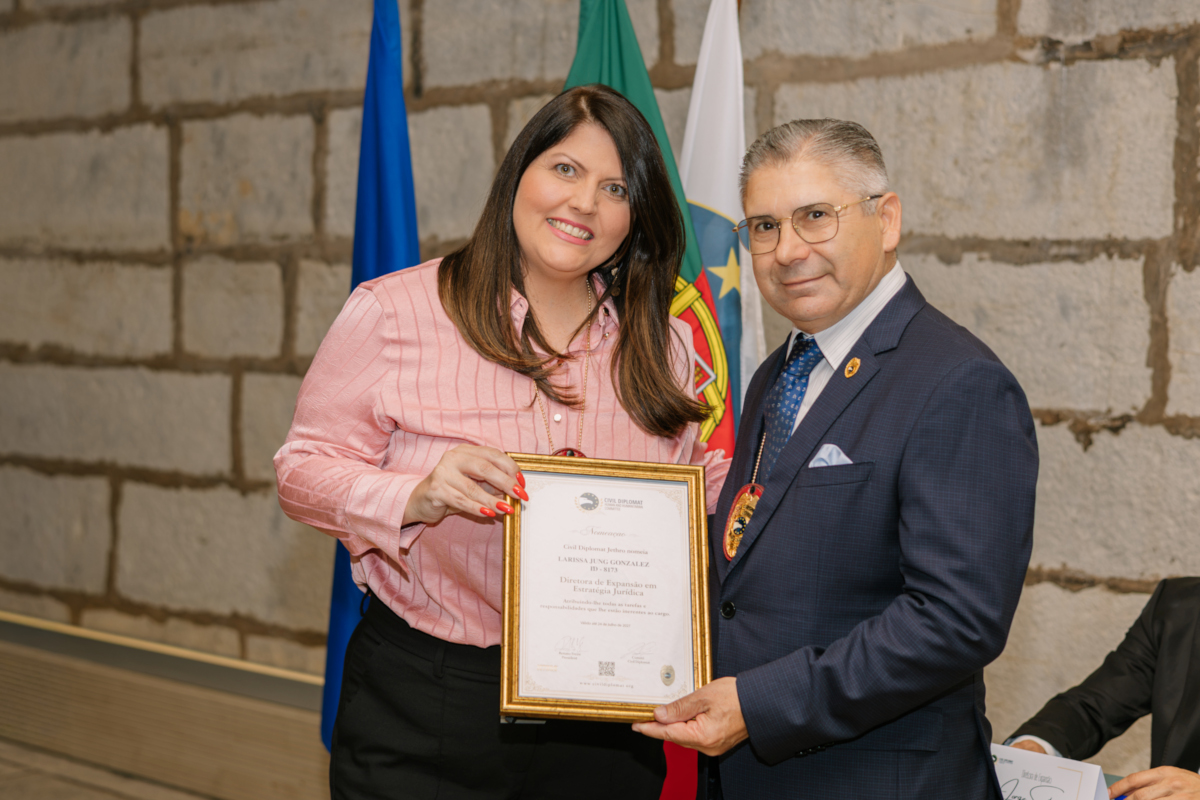 Civil Diplomat Jethro International Honours Humanitarian Leadership at Cascais Ceremony