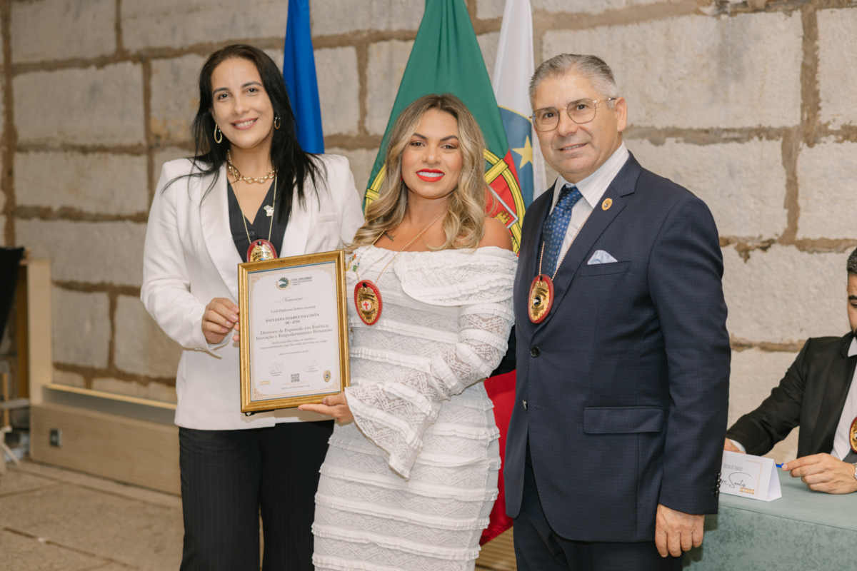 Civil Diplomat Jethro International Honours Humanitarian Leadership at Cascais Ceremony