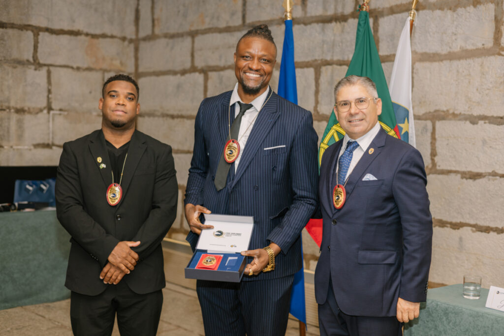 Civil Diplomat Jethro International Honours Humanitarian Leadership at Cascais Ceremony