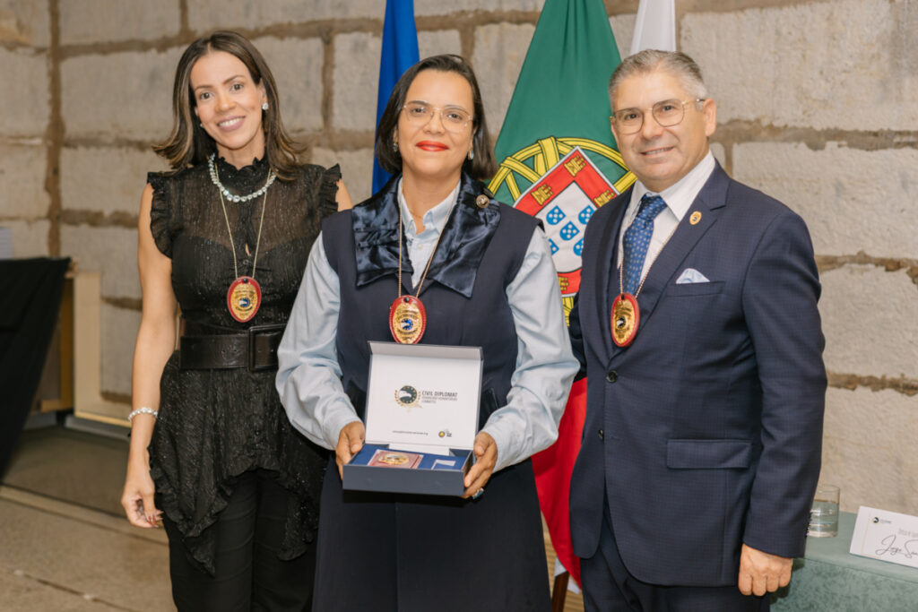 Civil Diplomat Jethro International Honours Humanitarian Leadership at Cascais Ceremony