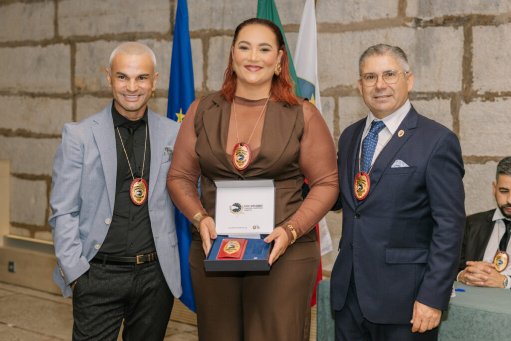 Civil Diplomat Jethro International Honours Humanitarian Leadership at Cascais Ceremony