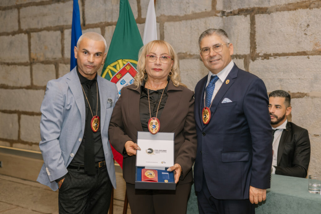 Civil Diplomat Jethro International Honours Humanitarian Leadership at Cascais Ceremony