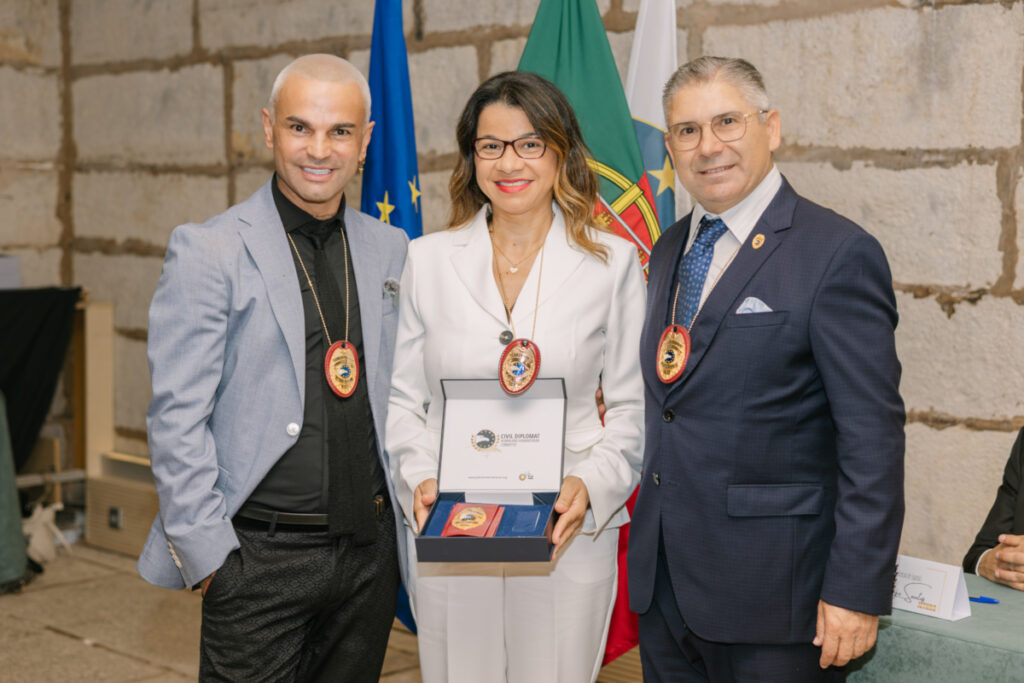 Civil Diplomat Jethro International Honours Humanitarian Leadership at Cascais Ceremony