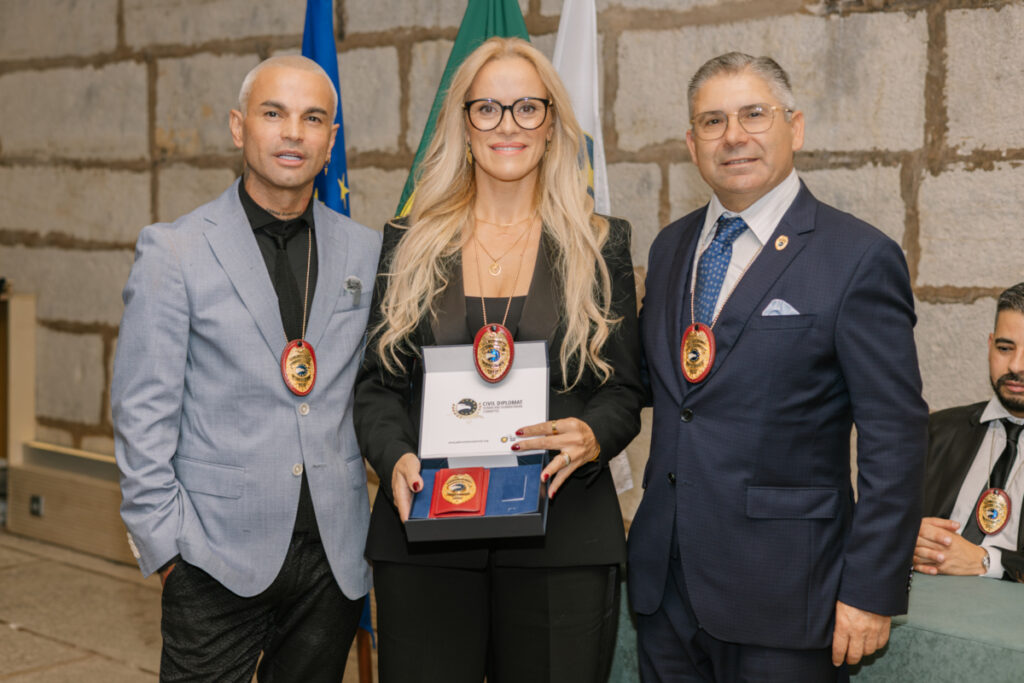Civil Diplomat Jethro International Honours Humanitarian Leadership at Cascais Ceremony
