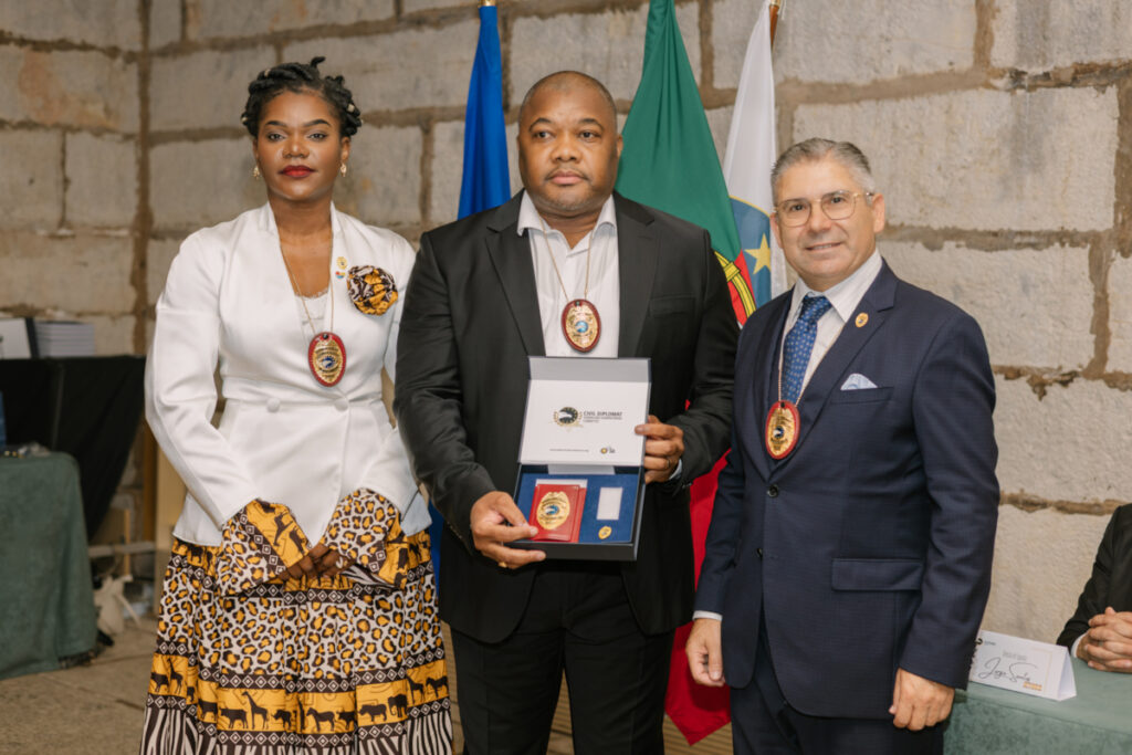Civil Diplomat Jethro International Honours Humanitarian Leadership at Cascais Ceremony
