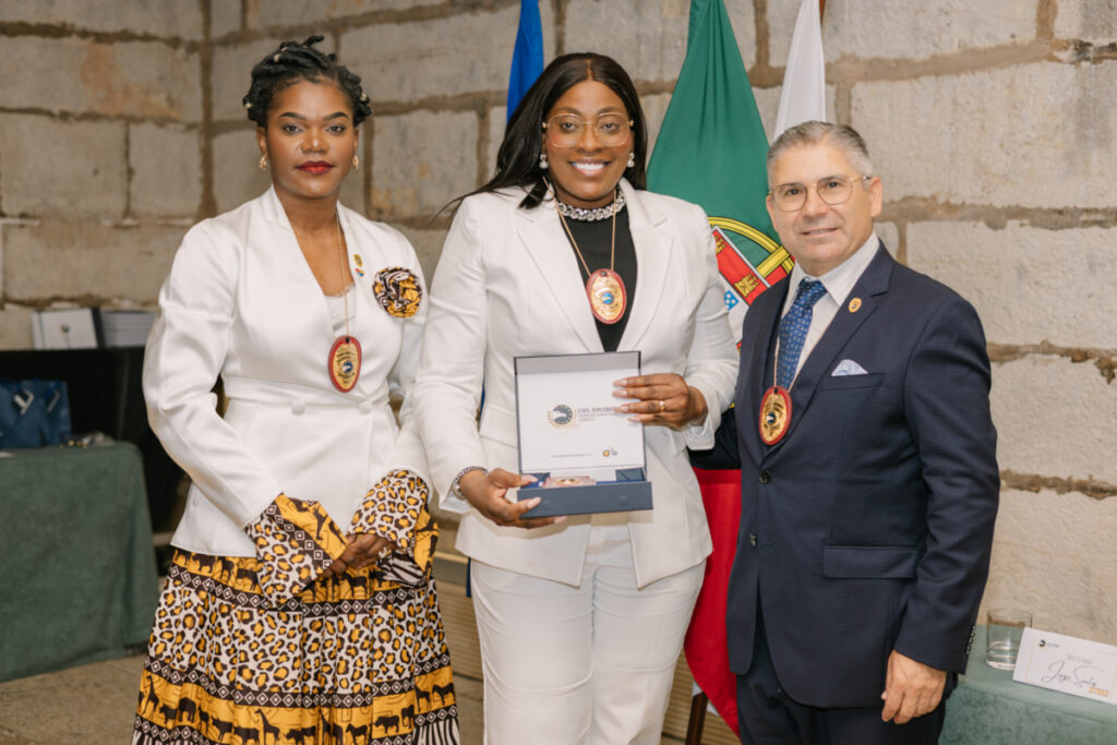 Civil Diplomat Jethro International Honours Humanitarian Leadership at Cascais Ceremony
