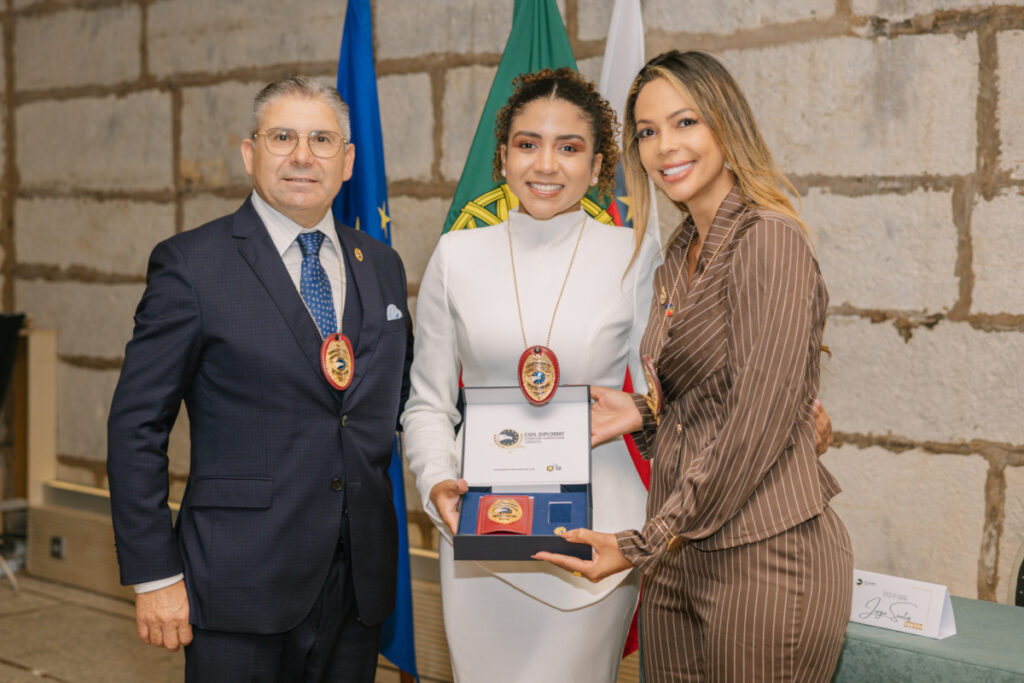 Civil Diplomat Jethro International Honours Humanitarian Leadership at Cascais Ceremony