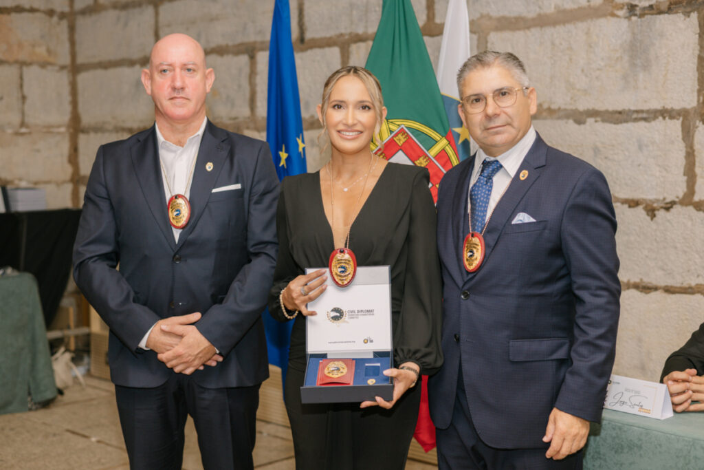 Civil Diplomat Jethro International Honours Humanitarian Leadership at Cascais Ceremony