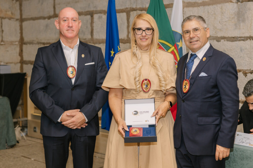 Civil Diplomat Jethro International Honours Humanitarian Leadership at Cascais Ceremony