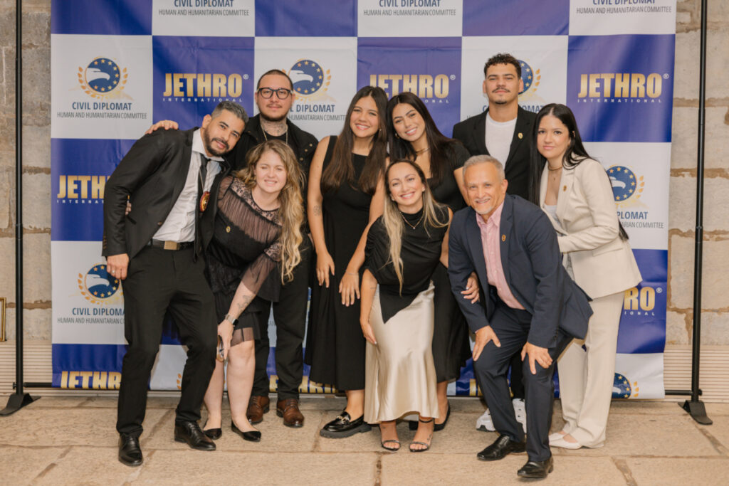 Civil Diplomat Jethro International Honours Humanitarian Leadership at Cascais Ceremony