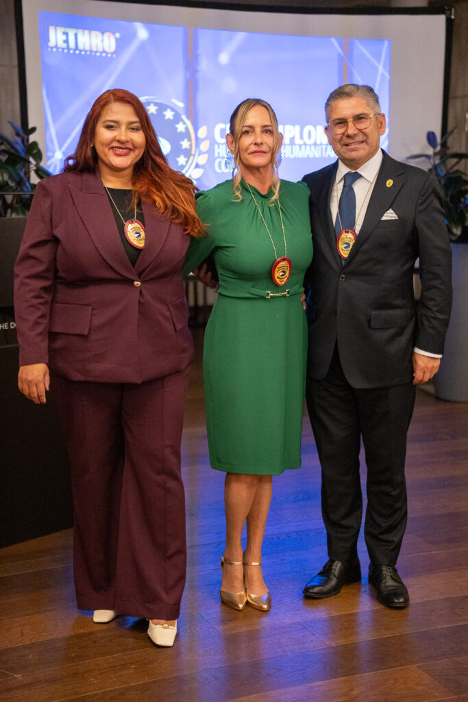 Humanitarian Civil Diplomats at the Jethro International solemn investiture ceremony in Zurich, Switzerland, on 27 September 2026.