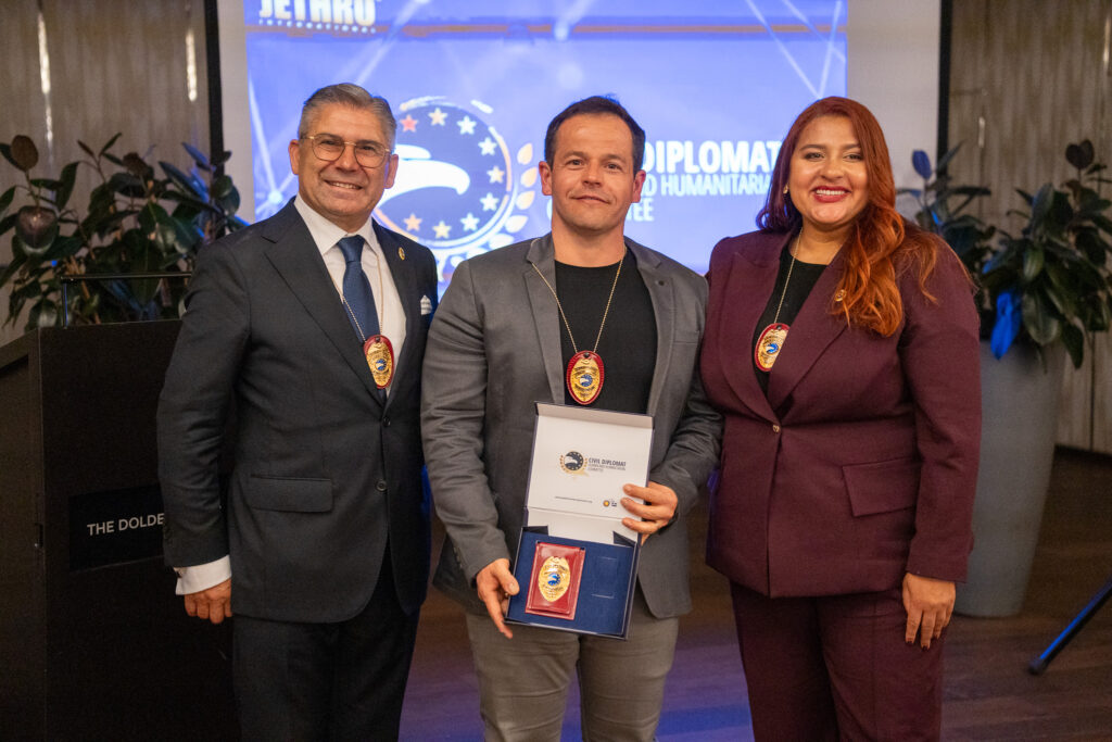 Humanitarian Civil Diplomats at the Jethro International solemn investiture ceremony in Zurich, Switzerland, on 27 September 2026.