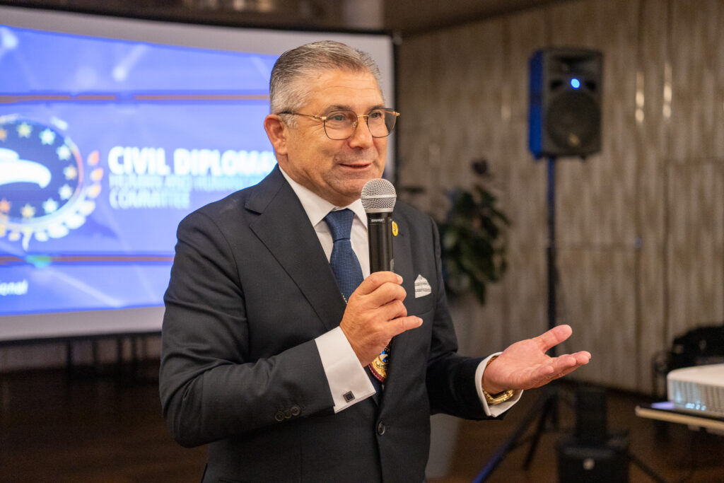 Coronel José Geraldo - National Director of the Civil Diplomat Organisation in Portugal.
