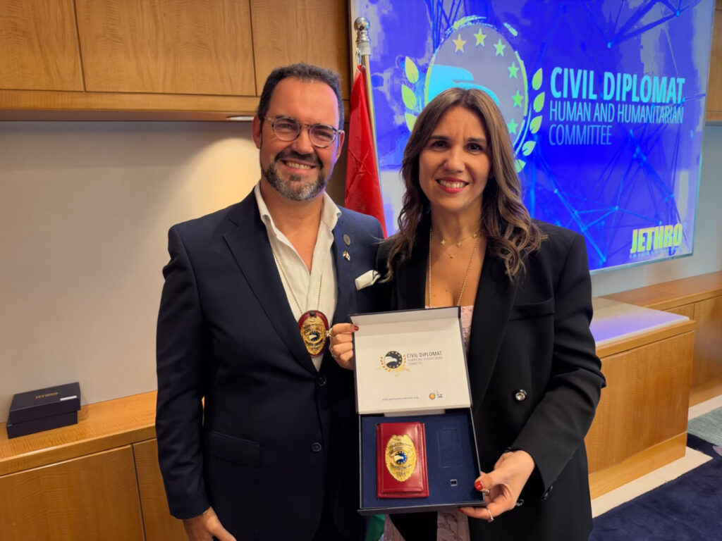 Jethro International Civil Diplomacy Solemn Ceremony in Dubai 2026.