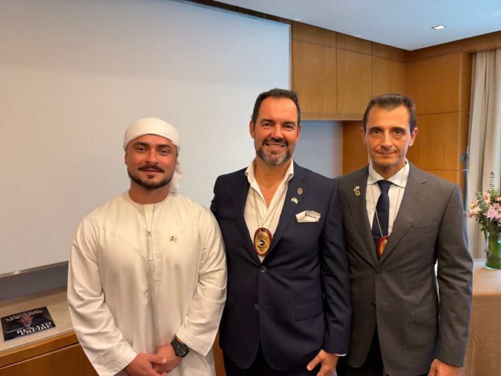 Weverton Araujo - Expansion Director for Dubai with Rui Miguel Expansion Director Europe andTiago Gonçalves, Expansion Director for the United Arab Emirates.