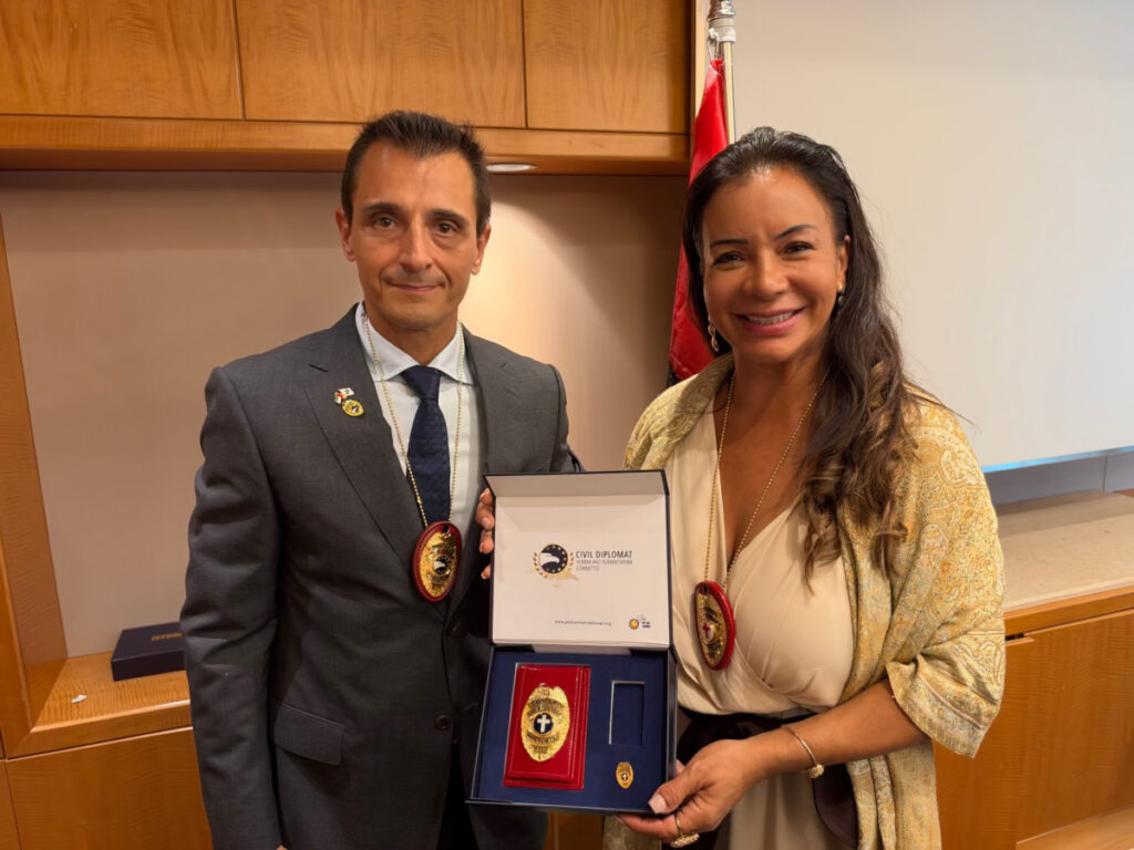 Civil Diplomat Ana Poltera.